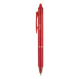 Pilot® Frixion Clicker Erasable Gel Pen, Retractable, Bold 1 Mm, Red Ink, Red Barrel, Dozen freeshipping - TVN Wholesale 