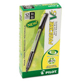 Pilot® Precise V5 Begreen Roller Ball Pen, Stick, Extra-fine 0.5 Mm, Black Ink, Black Barrel, Dozen freeshipping - TVN Wholesale 