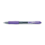Pilot® G2 Premium Gel Pen, Retractable, Fine 0.7 Mm, Purple Ink, Smoke Barrel, Dozen freeshipping - TVN Wholesale 