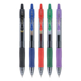 Pilot® G2 Premium Gel Pen, Retractable, Fine 0.7 Mm, Black Ink, Smoke Barrel, 2-pack freeshipping - TVN Wholesale 