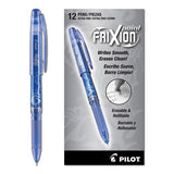 Pilot® Frixion Ball Erasable Gel Pen, Stick, Fine 0.7 Mm, Black Ink, Black Barrel freeshipping - TVN Wholesale 
