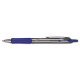 Pilot® Acroball Pro Advanced Ink Ballpoint Pen, Retractable, Medium 1 Mm, Black Ink, Silver Barrel, Dozen freeshipping - TVN Wholesale 