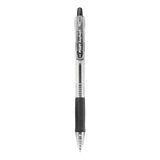 Pilot® Easytouch Ballpoint Pen, Retractable, Medium 1 Mm, Black Ink, Clear Barrel, Dozen freeshipping - TVN Wholesale 