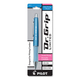 Pilot® Dr. Grip Limited Gel Pen, Retractable, Fine 0.7 Mm, Black Ink, Platinum Barrel freeshipping - TVN Wholesale 