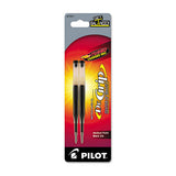 Pilot® Refill For Pilot Dr. Grip Center Of Gravity Ballpoint Pens, Medium Conical Tip, Black Ink, 2-pack freeshipping - TVN Wholesale 