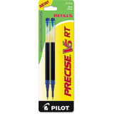 Pilot® Refill For Pilot Precise V5 Rt Rolling Ball, Extra-fine Conical Tip, Blue Ink, 2-pack freeshipping - TVN Wholesale 