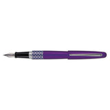 Pilot® Mr Retro Pop Collection Fountain Pen, Fine 0.7 Mm, Black Ink, Purple freeshipping - TVN Wholesale 