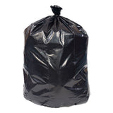 Pitt Plastics Eco-strong Can Liner, 16 Gal, 0.9 Mil, 24" X 32", Black, 500-carton freeshipping - TVN Wholesale 