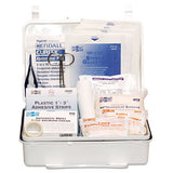 Industrial #25 Weatherproof First Aid Kit, 159 Pieces, Plastic Case
