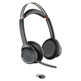 poly® Voyager Focus Uc Stereo Bluetooth Headset System With Active Noise Canceling freeshipping - TVN Wholesale 