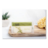 Pure & Natural™ Body And Facial Soap, Fresh Scent, # 1 1-2 Flow Wrap Bar, 500-carton freeshipping - TVN Wholesale 