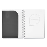 Poppin Pocket Notebook, 1 Subject, Medium-college Rule, Dark Gray Cover, 8.25 X 6, 80 Sheets freeshipping - TVN Wholesale 