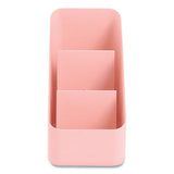 Poppin The Get-it-together Small Desk Organizer, 4 X 6.5 X 7.25, Blush freeshipping - TVN Wholesale 