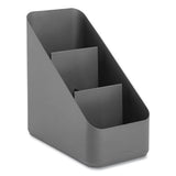 Poppin The Get-it-together Small Desk Organizer, 4 X 6.5 X 7.25, Dark Gray freeshipping - TVN Wholesale 