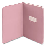 Poppin Velvet Sidekick Professional Notebook, 1 Subject, Wide-legal Rule, Dusty Rose Cover, 8.25 X 6.25, 80 Sheets freeshipping - TVN Wholesale 