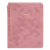 Poppin Velvet Sidekick Professional Notebook, 1 Subject, Wide-legal Rule, Dusty Rose Cover, 8.25 X 6.25, 80 Sheets freeshipping - TVN Wholesale 