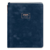 Poppin Velvet Sidekick Professional Notebook, 1 Subject, Wide-legal Rule, Storm Blue Cover, 8.25 X 6.25, 80 Sheets freeshipping - TVN Wholesale 