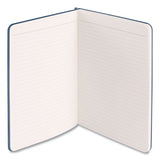 Poppin Velvet Sidekick Professional Notebook, 1 Subject, Wide-legal Rule, Storm Blue Cover, 8.25 X 6.25, 80 Sheets freeshipping - TVN Wholesale 