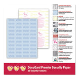 DocuGard™ Medical Security Papers, 24lb, 8.5 X 11, Blue, 500-ream freeshipping - TVN Wholesale 