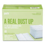 Perk™ Dry Cloth Refills, White, 8 X 10.4, 48-pack freeshipping - TVN Wholesale 