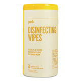 Perk™ Disinfecting Wipes, Lemon, 7 X 8, 75 Wipes-canister freeshipping - TVN Wholesale 