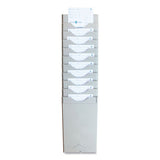 Pyramid Technologies Time Card Rack, 10 Pockets, Plastic, Light Gray freeshipping - TVN Wholesale 