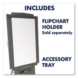 Quartet® Duramax Portable Presentation Easel, Adjusts 39" To 72" High, Plastic, Gray freeshipping - TVN Wholesale 