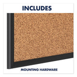 Quartet® Classic Series Cork Bulletin Board, 24x18, Black Aluminum Frame freeshipping - TVN Wholesale 