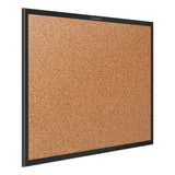 Quartet® Classic Series Cork Bulletin Board, 24x18, Black Aluminum Frame freeshipping - TVN Wholesale 