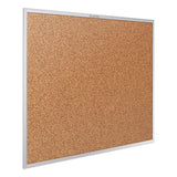 Quartet® Classic Series Cork Bulletin Board, 96 X 48, Silver Aluminum Frame freeshipping - TVN Wholesale 