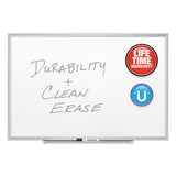 Quartet® Classic Series Porcelain Magnetic Board, 36 X 24, White, Silver Aluminum Frame freeshipping - TVN Wholesale 