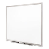 Quartet® Classic Series Porcelain Magnetic Board, 48 X 36, White, Silver Alum. Frame freeshipping - TVN Wholesale 