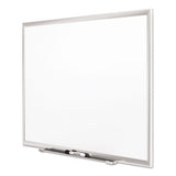 Quartet® Classic Series Porcelain Magnetic Board, 96 X 48, White, Silver Aluminum Frame freeshipping - TVN Wholesale 