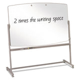 Quartet® Total Erase Reversible Mobile Easel, 31 X 41, White Surface, Neutral Frame freeshipping - TVN Wholesale 