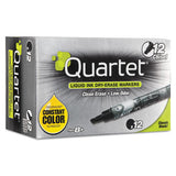 Quartet® Enduraglide Dry Erase Marker, Broad Chisel Tip, Black, Dozen freeshipping - TVN Wholesale 