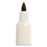 Quartet® Low-odor Dry-erase Marker With Magnetic Eraser Cap, Fine Bullet Tip, Black, Dozen freeshipping - TVN Wholesale 