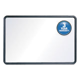 Quartet® Contour Dry-erase Board, Melamine, 24 X 18, White Surface, Black Frame freeshipping - TVN Wholesale 