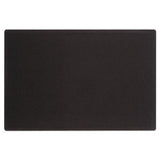 Quartet® Oval Office Fabric Bulletin Board, 36 X 24, Black freeshipping - TVN Wholesale 