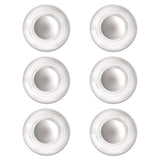 Quartet® Glass Magnets, Large, 0.45" Dia, Clear, 6-pack freeshipping - TVN Wholesale 