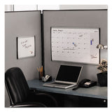 Quartet® Magnetic Dry-erase Board, Steel, 14 X 24, White Surface, Silver Aluminum Frame freeshipping - TVN Wholesale 