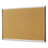 Quartet® Arc Frame Cork Cubicle Board, 14 X 24, Tan, Aluminum Frame freeshipping - TVN Wholesale 