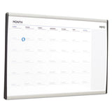Quartet® Magnetic Dry-erase Calendar, 18 X 30, White Surface, Silver Aluminum Frame freeshipping - TVN Wholesale 