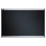 Quartet® Prestige Embossed Foam Bulletin Board, 36 X 24, Black, Aluminum Frame freeshipping - TVN Wholesale 