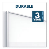 Quartet® Silhouette Total Erase Whiteboard, 74 X 42, Silver Aluminum Frame freeshipping - TVN Wholesale 