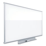 Quartet® Silhouette Total Erase Whiteboard, 74 X 42, Silver Aluminum Frame freeshipping - TVN Wholesale 