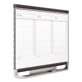 Quartet® Prestige 2 Total Erase 3-month Calendar Board, 36 X 24, White, Graphite Frame freeshipping - TVN Wholesale 