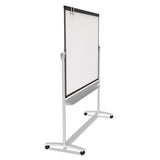 Quartet® Prestige 2 Mobile Presentation Easel,  6 Ft X 4 Ft, Silver-graphite freeshipping - TVN Wholesale 