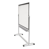 Quartet® Prestige 2 Mobile Presentation Easel,  6 Ft X 4 Ft, Silver-graphite freeshipping - TVN Wholesale 