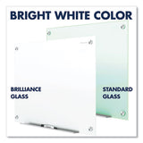 Quartet® Brilliance Glass Dry-erase Boards, 48 X 36, White Surface freeshipping - TVN Wholesale 