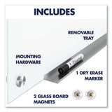 Quartet® Brilliance Glass Dry-erase Boards, 48 X 48, White Surface freeshipping - TVN Wholesale 
